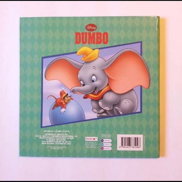 DISNEY DUMBO BOOK - Picture 7 of 7